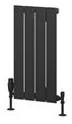 Eastbrook Addington type 10 radiator 30x60cm aluminium 315W antraciet