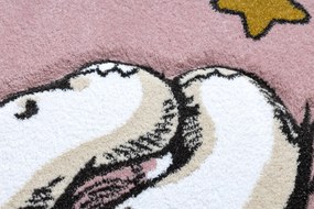 Tapijt PETIT ELEPHANT OLIFANTJE Sterretje ROND rozekleuring