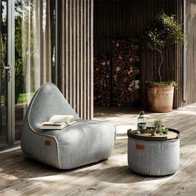 Cobana Lounge Chair & Pouf Outdoor - Sand