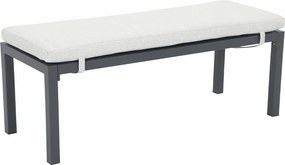 Garden Impressions Tarera sportbank 120x45 cm - donker grijs