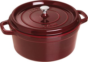 Staub La Cocotte Cocotte 28 cm / 6,75 l, Rond, Grenadine rood - La Cocotte - Staub