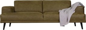 3 zitsbank - Lagos - leer Bull groen 59
