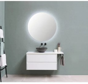 Proline Round LED Spiegel 60 cm - op frame - sensorschakelaar - aluminium Spiegel - OUTLET UDEN 8401572P