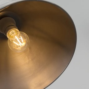 Set van 3 landelijke hanglampen grijs - Dory