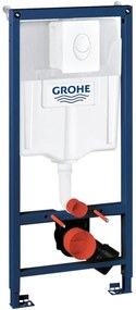 Grohe Rapid SL wc-element met inbouwreservoir en Skate Air bedieningspaneel wit