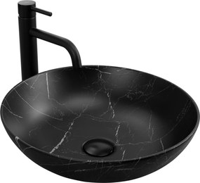 Opzetwastafel REA FIBO Black Mat