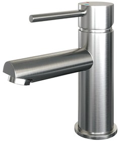 Brauer Brushed Edition ColdStart wastafelkraan energy-saving model A RVS geborsteld PVD