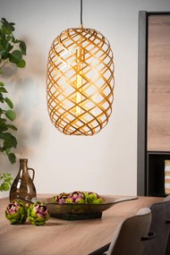 Lucide Wolfram hanglamp 32cm 1x E27 goud mat