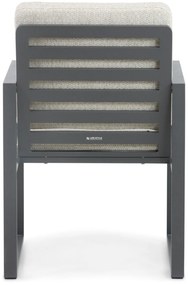 Tuinstoel Aluminium Grijs-antraciet Lifestyle Garden Furniture Nuno