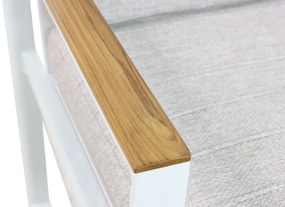 Tuinstoel Aluminium Wit Lifestyle Garden Furniture Faro