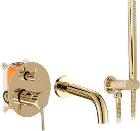 Inbouw badmengkraan Rea Lungo Gold + BOX