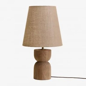 Diniz Mangohouten Tafellamp ↑20 Cm & 30 Cm Alidara - Sklum