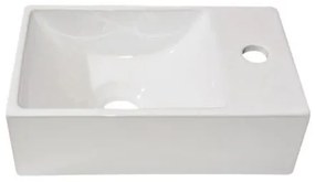 Best Design Wonder fontein 29x18x9.5cm 1 kraangat rechts keramiek wit 3875080