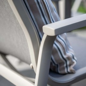 Garden Impressions Hilly tuinset 5-delig taupe - Tulli tuintafel 180x115 cm - light teak vironwood