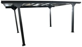 Aluminiowa wiata garażowa Lombardia 3x5 Garden Point