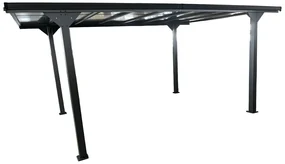 Aluminiowa wiata garażowa Lombardia 3x5 Garden Point
