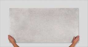Vloer-/wandtegel betonlook CTC Beton 120x60cm licht grijs mat gerectificeerd