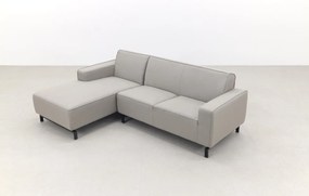 Boavista Sunbrella loungebank chaise longue - Nature Grey - 2-delig - rechts