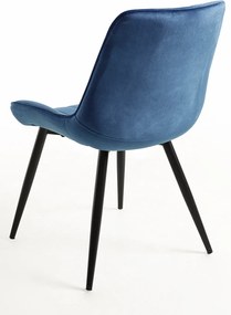 Set 2 Lene Fluwelen Stoelen