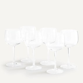 Set van 6 wijnglazen, Reggia