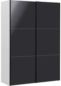 Goossens Kledingkast Easy Storage Sdk, 153 cm breed, 220 cm hoog, 2x 3 paneel schuifdeuren