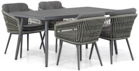 Tuinset 4 personen 170 cm Rope Grijs Lifestyle Garden Furniture Western/Valencia