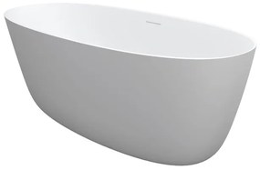 Riho Oval vrijstaand bad - 175x80cm - solid surface - mat wit B152001105
