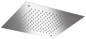 Hotbath Mate M110 inbouw hoofddouche vierkant 38cm geborsteld nikkel