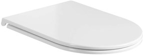 Sapho Avis softclose toiletzitting met quick release wit glans