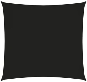 vidaXL Zonnescherm vierkant 5x5 m oxford stof zwart