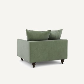 Fauteuil fluweel, Lazare