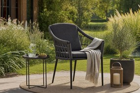 Tuinstoel Rope Grijs-antraciet Coco Dalice