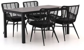 Diningset Intenso | 4 personen | Tuinset kunststof | 5-delig | Kees Smit Tuinmeubelen