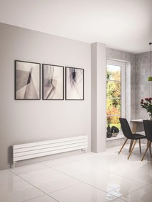Eastbrook Addington type 10 radiator 30x180cm staal 744W wit glans