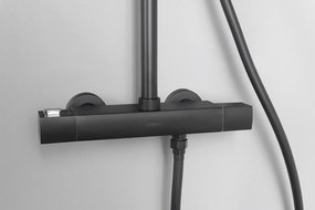 Sapho Pirenei thermostatische regendouche zwart
