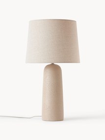 Grote tafellamp Kaya met een betonnen voet