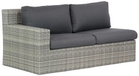 Hoek loungeset 5 personen Wicker Grijs  Garden Collections Amico