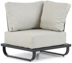 Hoek loungeset 6 personen Aluminium Grijs  Lifestyle Garden Furniture Venice