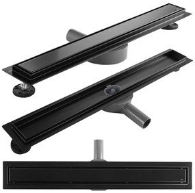 Lineaire afvoer Rea Neox Pro Black 50