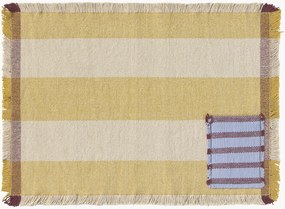 Handgeweven placemats Color On, 2-delig