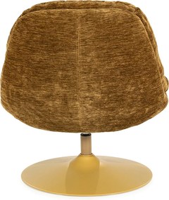 Draaibaar Fauteuil Mosterd