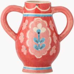 Handbeschilderde vaas Odina van steengoed, H 15 cm