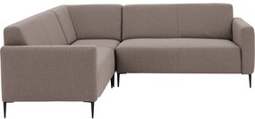 Goossens  Key West grijs, stof, 2-zits, modern design