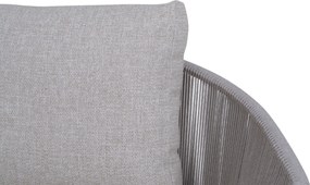 Hoek loungeset 5 personen Rope Grijs  4 Seasons Outdoor Florence/Riah
