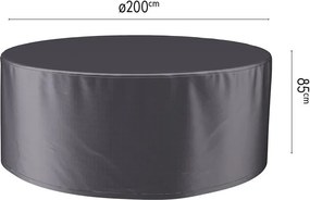 Platinum Aerocover tuinsethoes - Ademende hoes voor tuinset met ronde tafels tot diameter 150cm (inclusief stoelen)