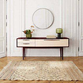 Vloerkleed in jute, handgeweven, Jelena