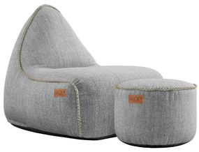 Cobana Lounge Chair & Pouf Outdoor - Sand
