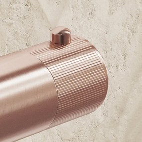 Saniclear Copper Stripes temperatuurknop voor opbouw thermostaatkranen (SK38377, SK22978 en SK22982)