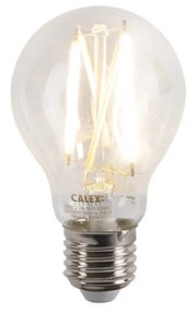 Smart vloerlamp met dimmer zwart met smoke glas incl. Wifi A60 - Maly Modern E27 Binnenverlichting Lamp