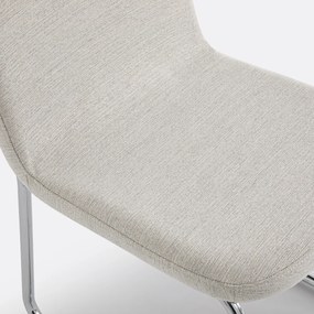 Set van 2 stoelen, poten chroom, Marsso